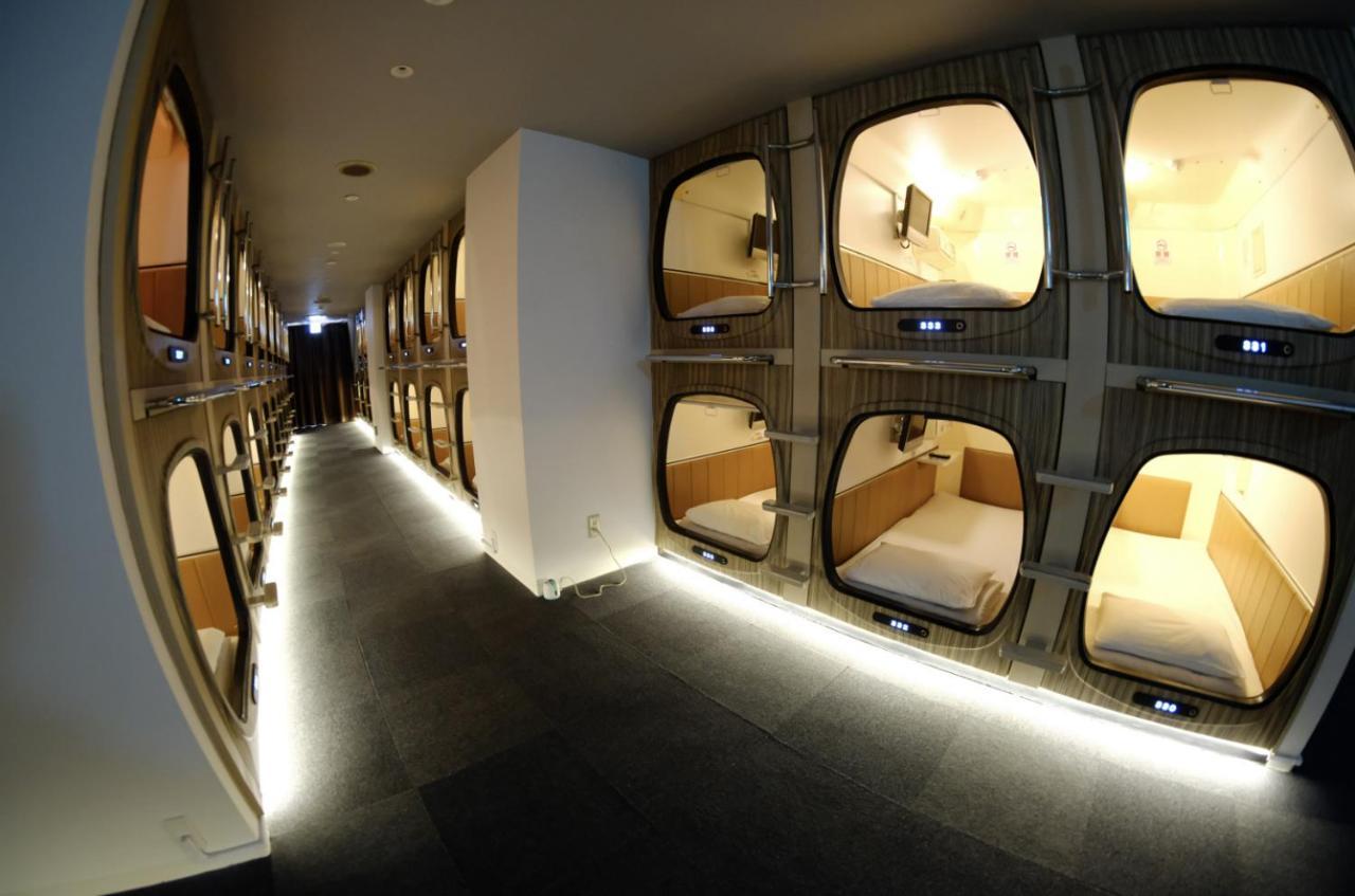 Capsule And Sauna New Japan Ex Hiroshima Exterior foto